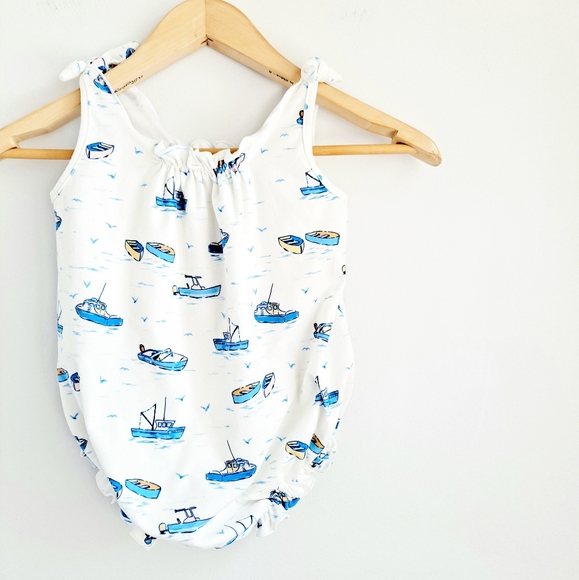 🧡SOLD🧡Sweethoney Little Lounger Travel With Me Bubble Romper - Picture 3 of 8